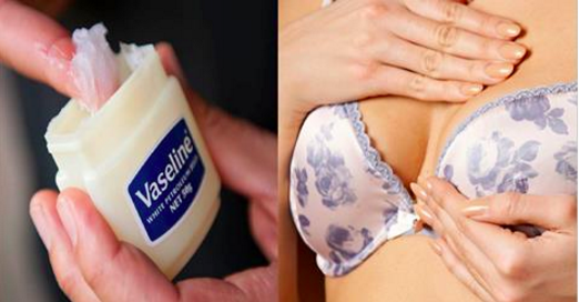 Elle Applique De La Vaseline Sur Sa Poitrine. 30 Jours Plus Tard, Le Résultat Est Incroyable