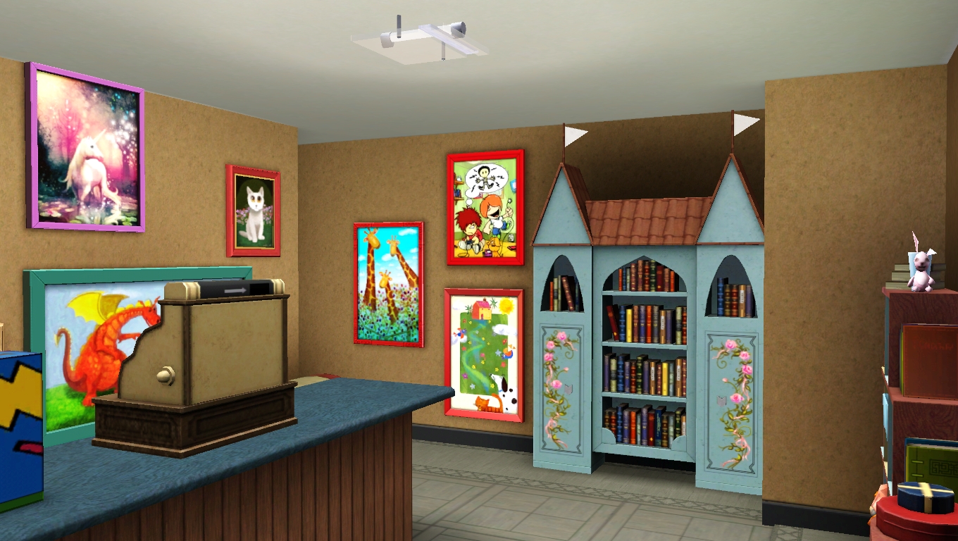 Sims 3 ComfoLife Design Studio Live&Learn Bookstore Download