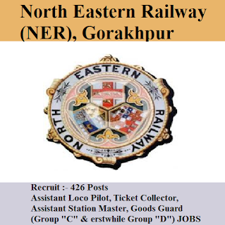 N.E. Railway Answer Key 2017 | 426 Posts | Group "C" & "D" Jobs | Sarkari Naukri North Eastern Railway, NER, freejobalert, Sarkari Naukri, NER Answer Key, Answer Key, ner logo