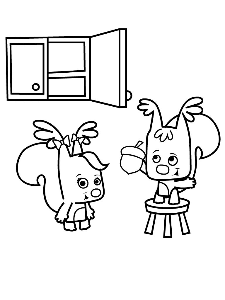 baby first tv coloring pages - photo #2