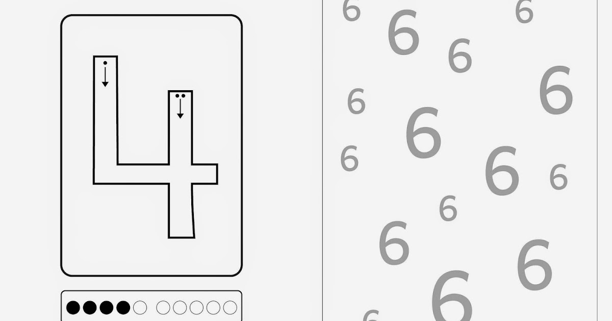 4 Zahl Vorlage : Zahl 4 Zum Ausdrucken - Vorlagen zum Ausmalen gratis