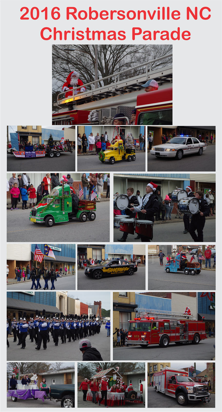 2016 Robersonville Christmas Parade Albemarle Tradewinds