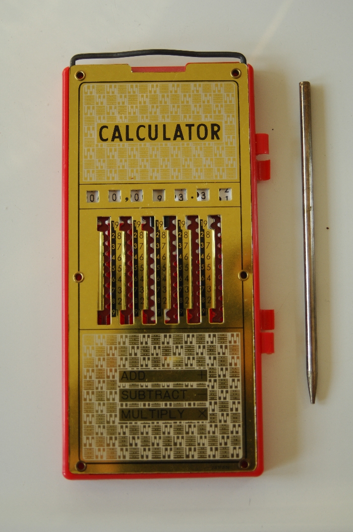 Our Vintage Adventures! Wacky vintage Japanese Analog Calculator