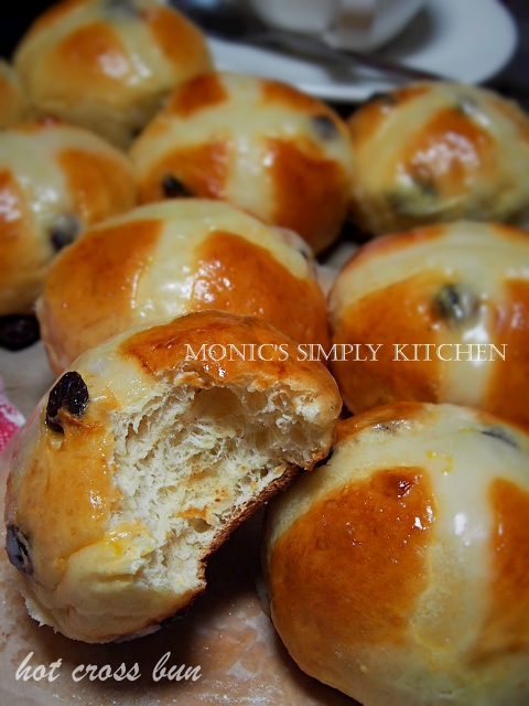 resep hot cross buns tanpa diuleni