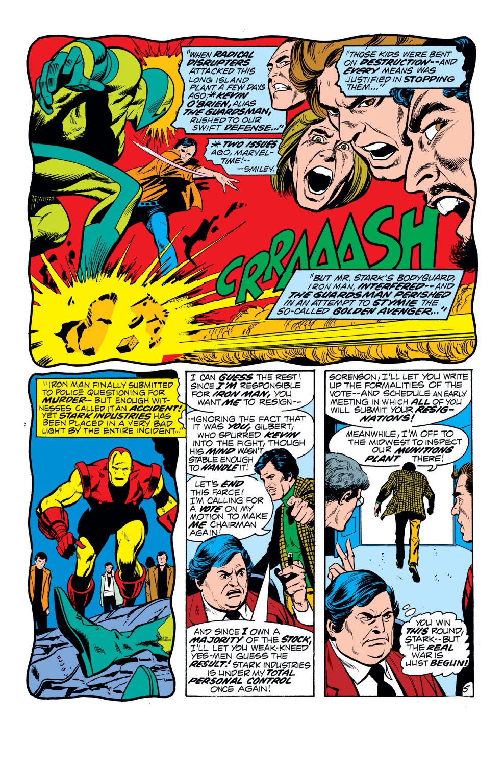 Read online Iron Man (1968) comic -  Issue #48 - 6