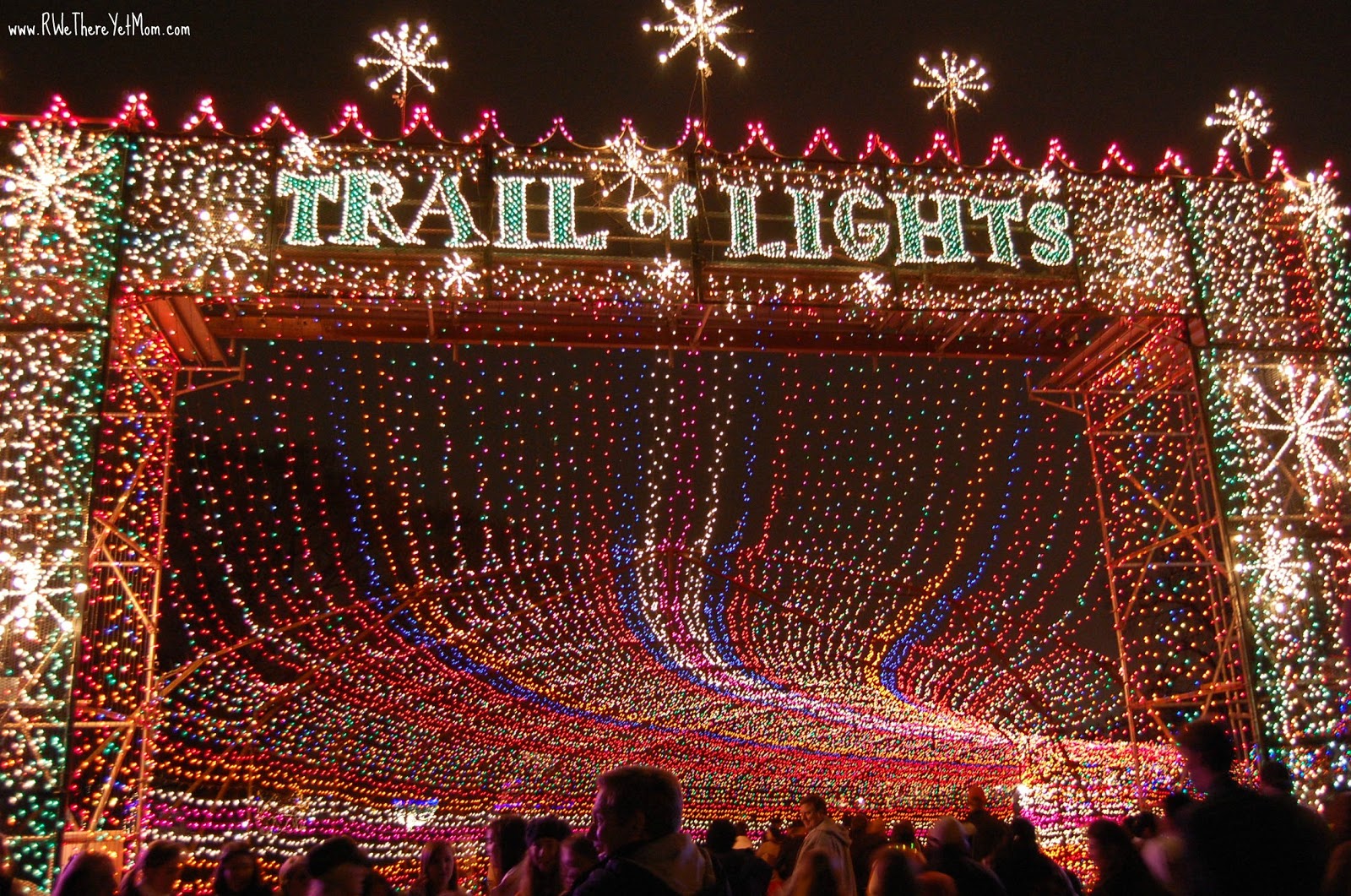 Trail of Lights Austin, TX R We There Yet Mom?