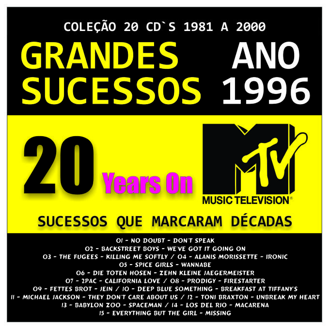 EUROPOPDANCE: 20 Years On MTV 1996