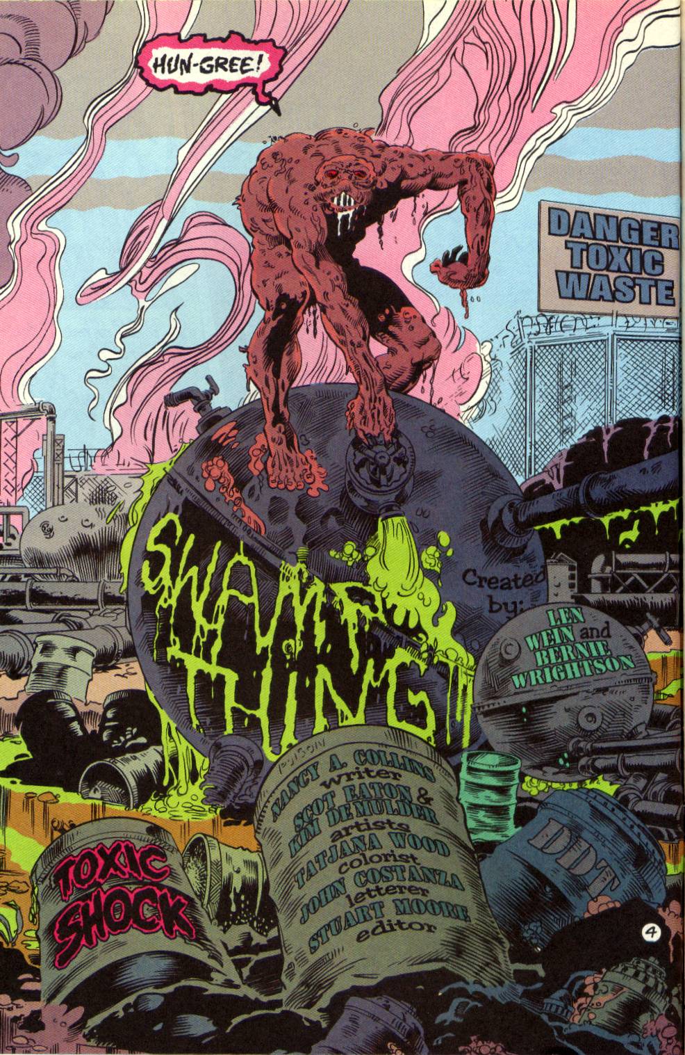 Read online Swamp Thing (1982) comic -  Issue #128 - 5