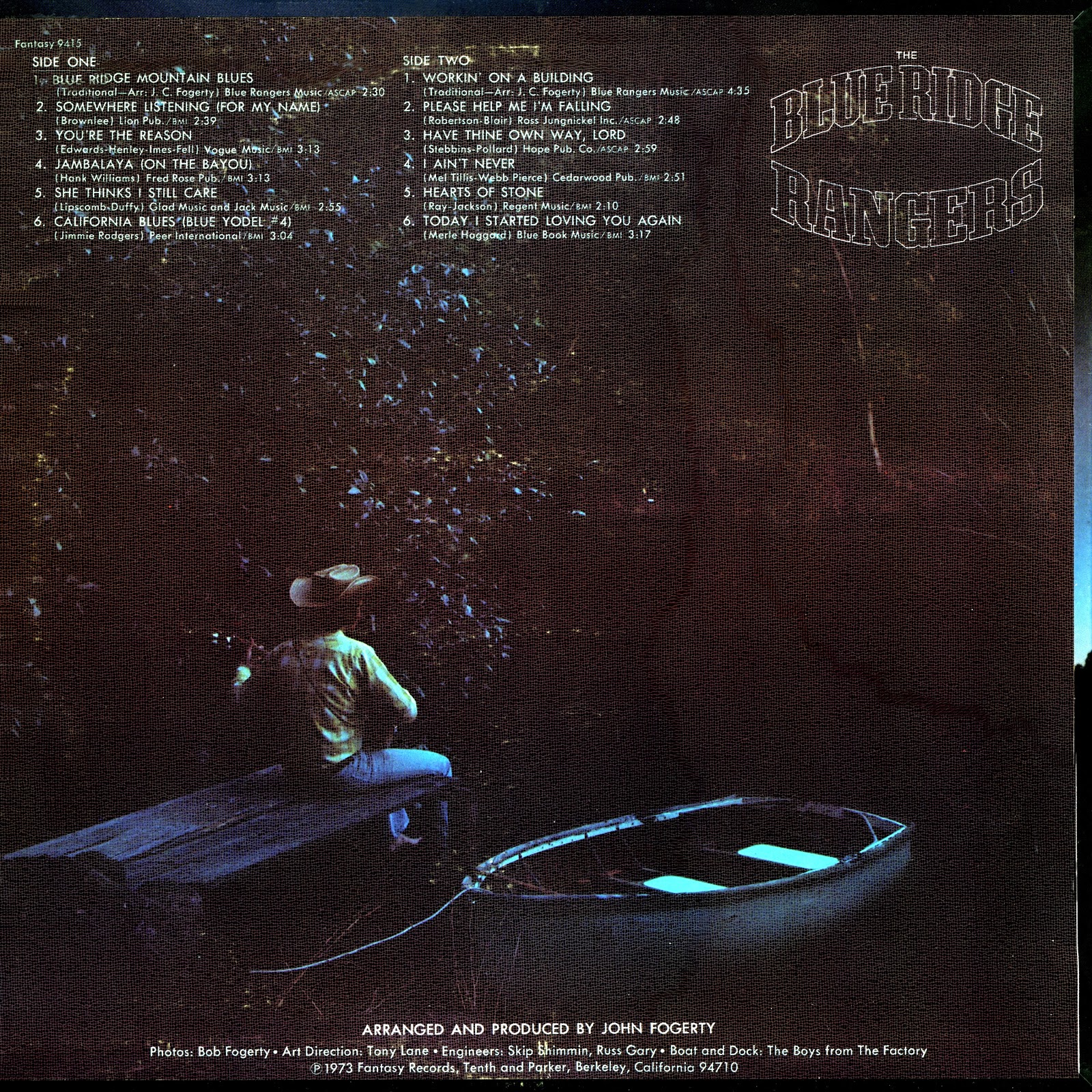 1973 The Blue Ridge Rangers - John Fogerty - Rockronología