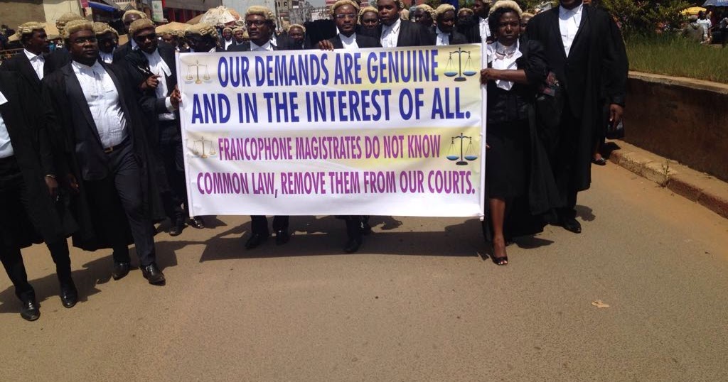 Cameroon Common Law Lawyers on strike!