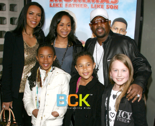 Who was martin lawrence first wife