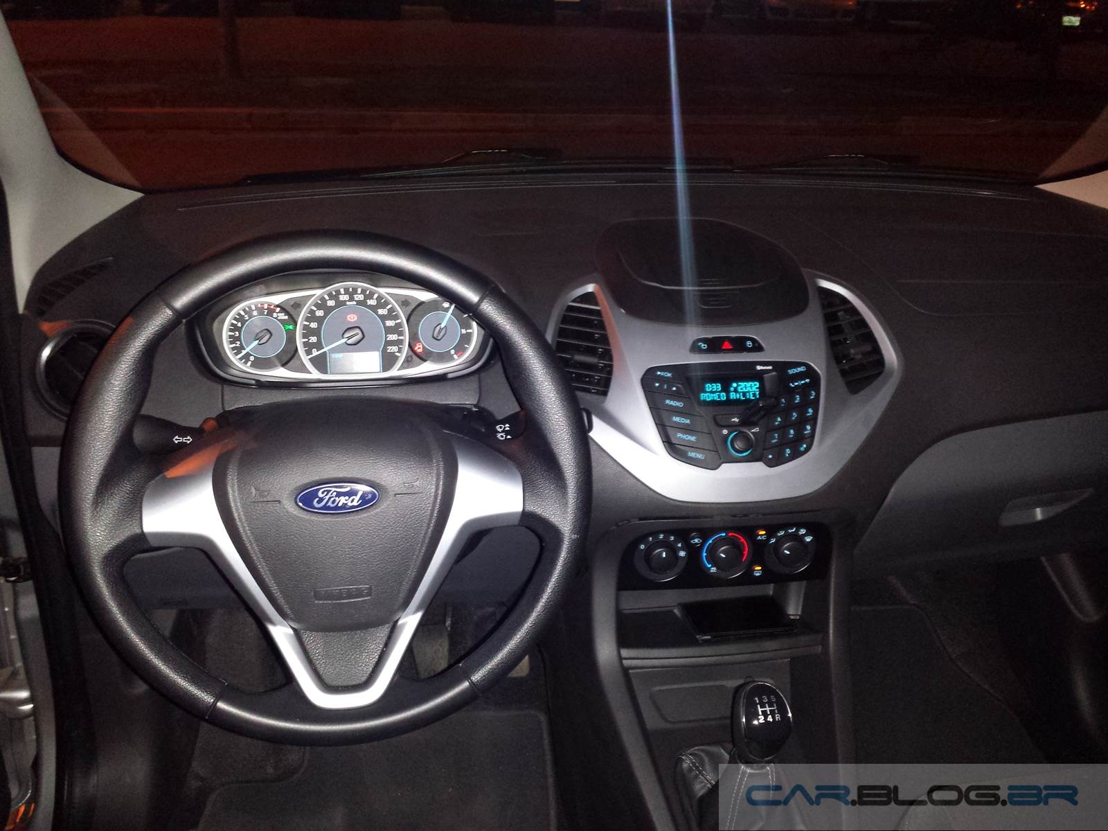 Ford Ka SE 1.0 2016 - interior - painel