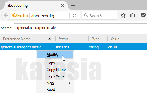 Mengganti Bahasa Firefox Mengganti Bahasa Firefox
