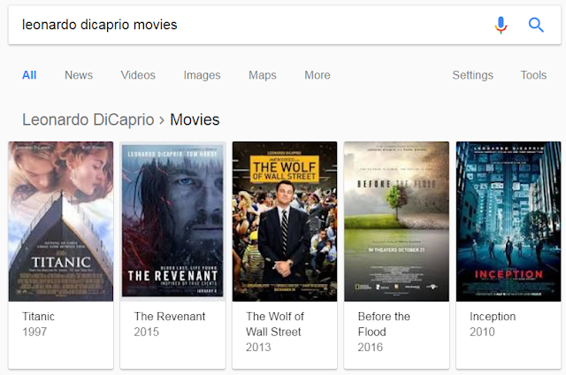 Leonardo DiCaprio movies