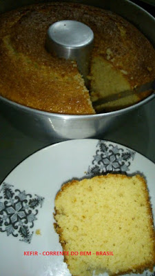 BOLO DE KEFIR DE LEITE BOLO DE KEFIR DE LEITE