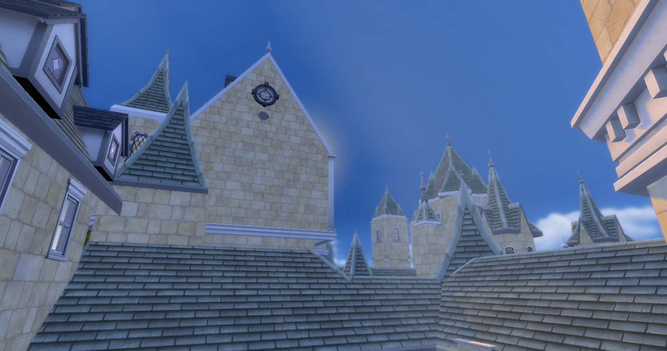 Hogwarts The Sims 4 ปราสาทฮอกวอตส์ The Sims 4