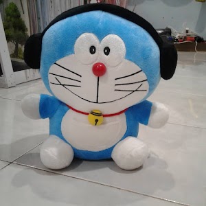 Boneka Doraemon Walkman Lucu Boneka Doraemon Walkman Lucu