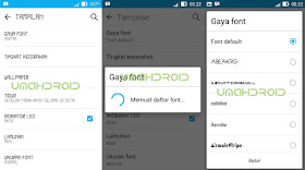 Cara Mengganti Font ASUS Zenfone 