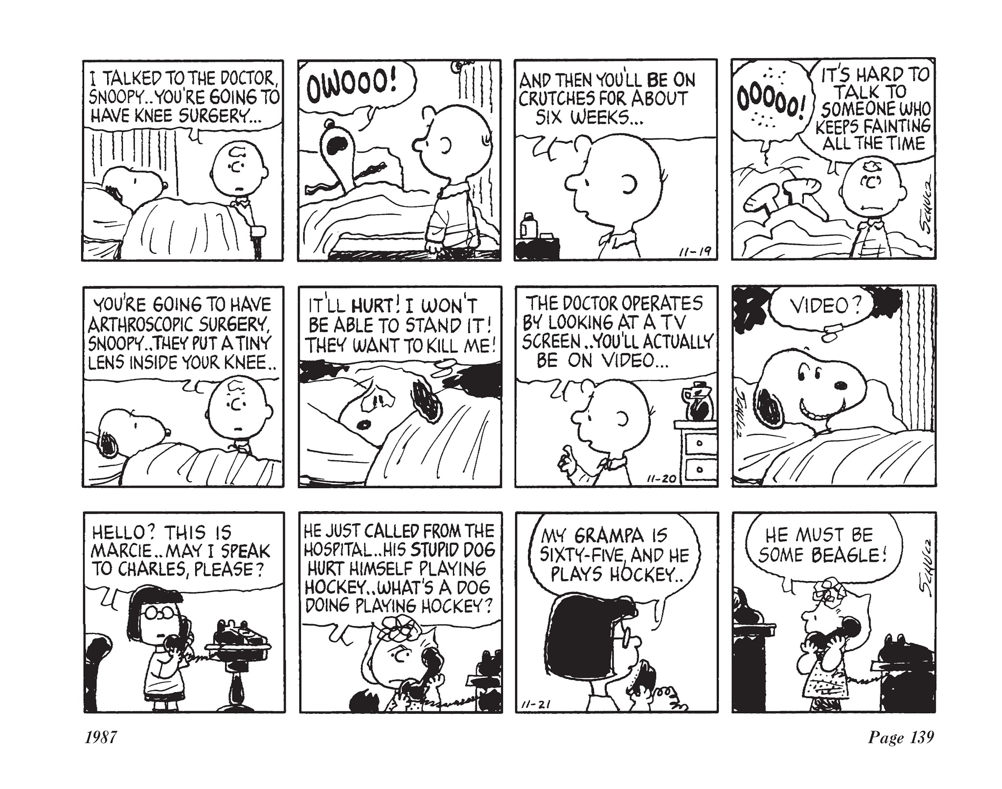 Read online The Complete Peanuts comic -  Issue # TPB 19 - 154