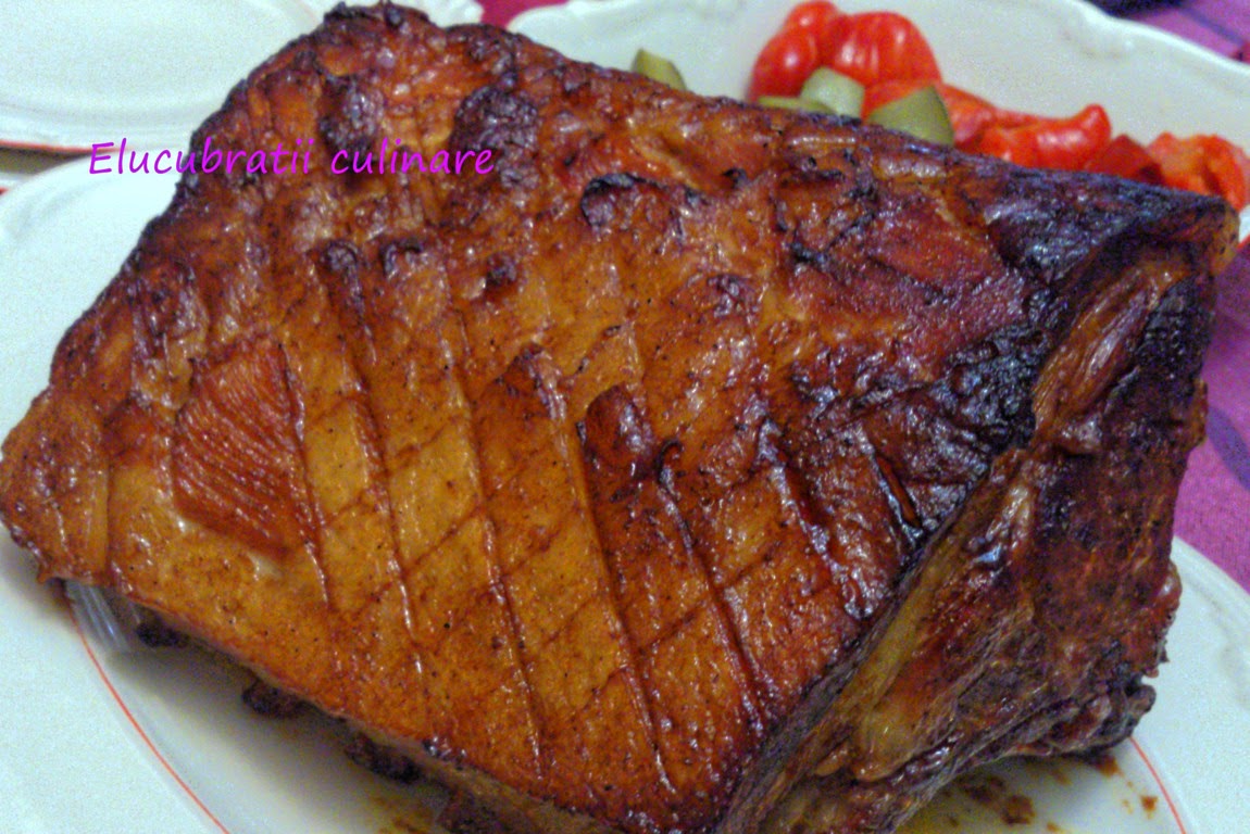 Cotlete lipicioase de porc