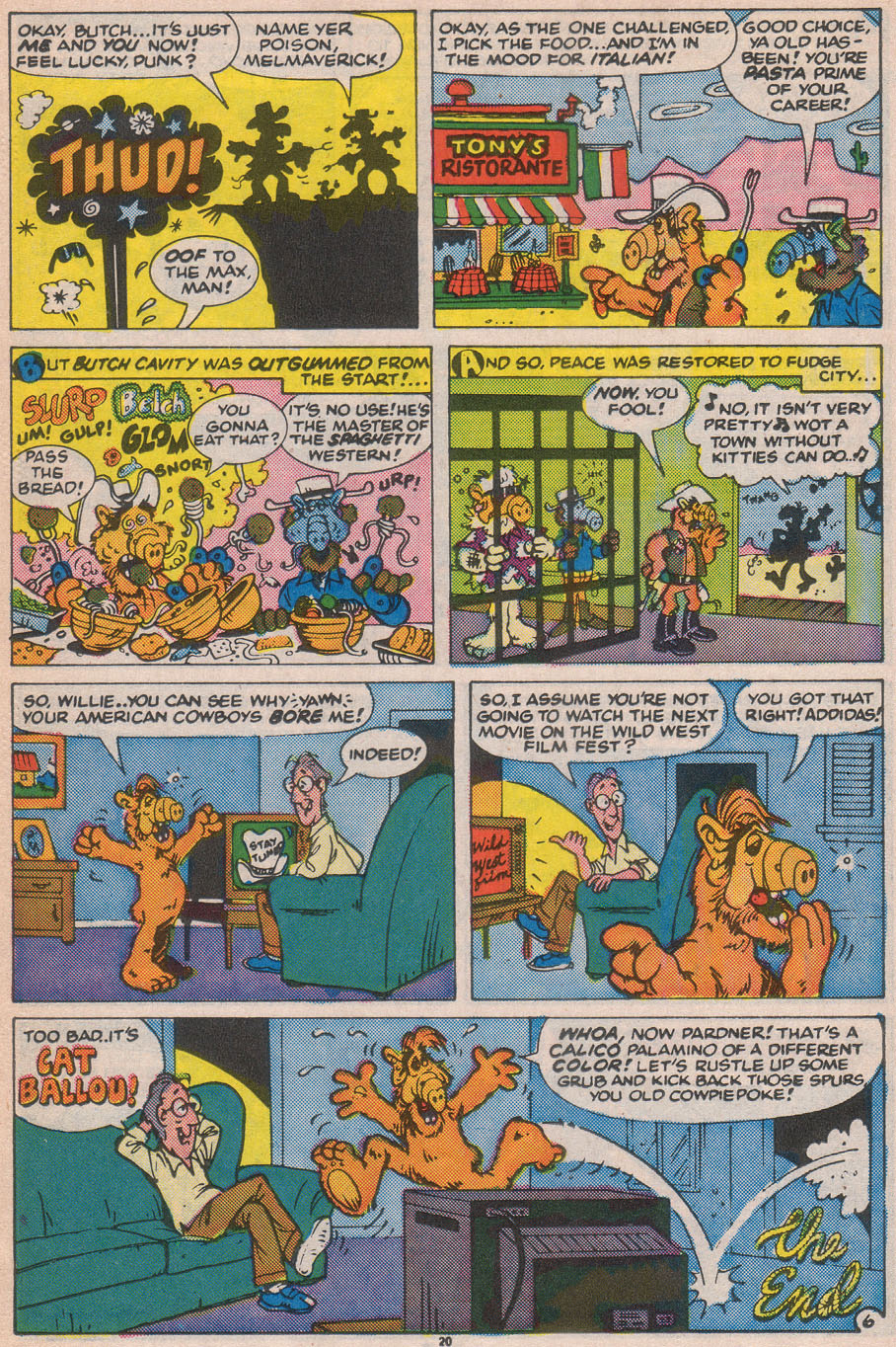 Read online ALF comic -  Issue #12 - 22