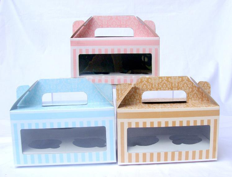 Loyang Baking Mart Kotak Cupcake isi 2 motif