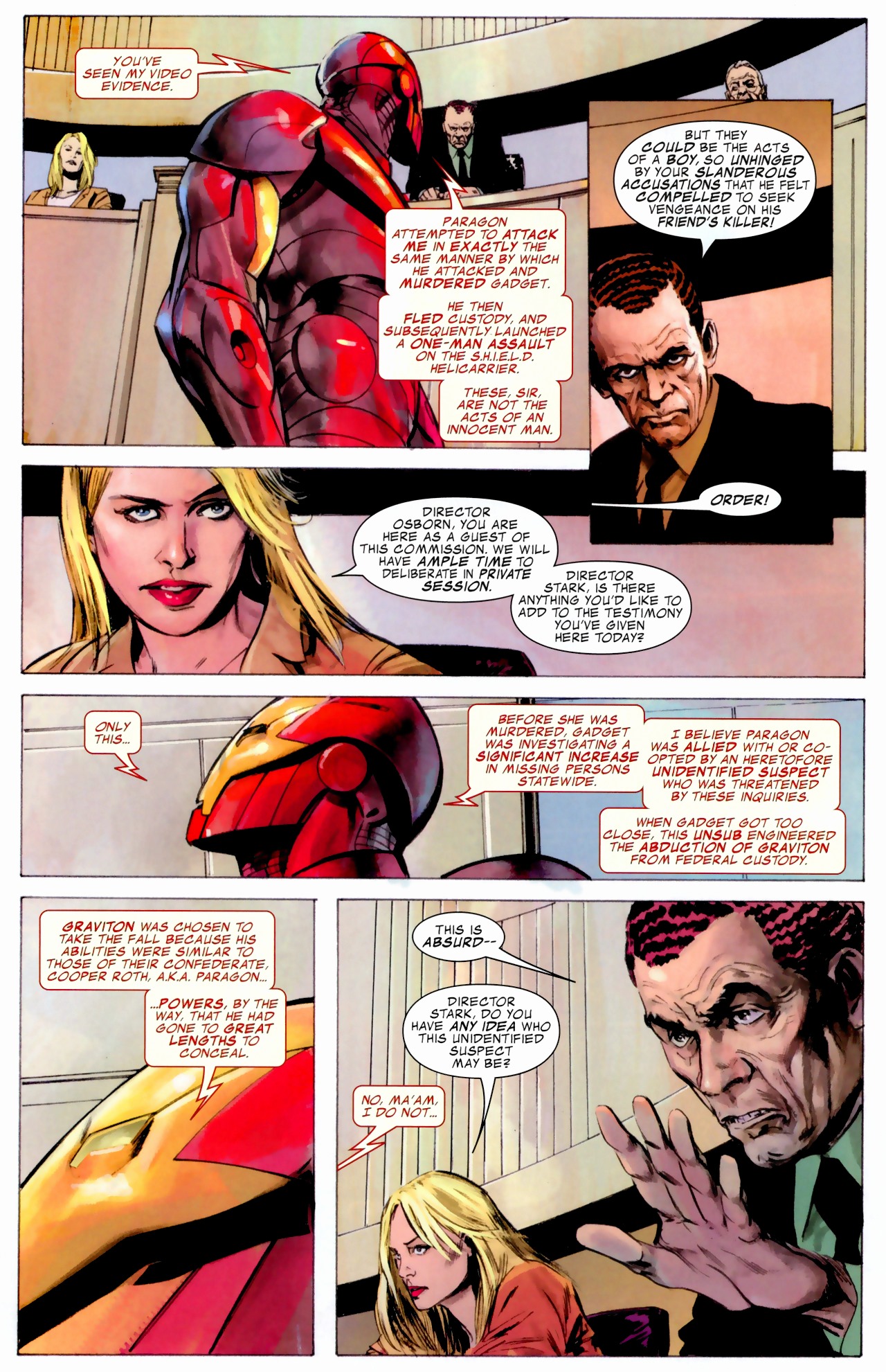 Read online Iron Man (2005) comic -  Issue #23 - 14