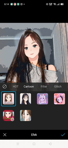 How to Edit Photos into One-Click Anime Without China Apk 4