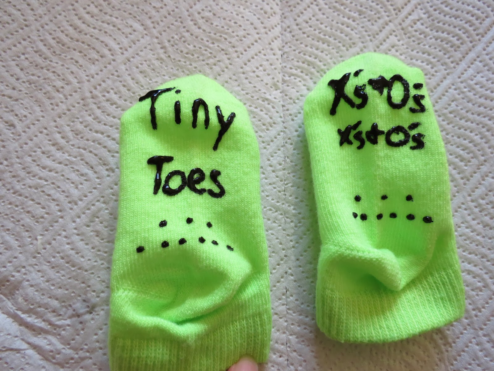 Chic Mama Chick DIY NonSkid Socks for Babies