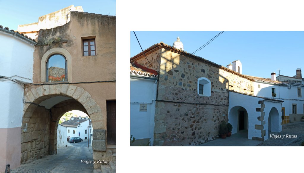 Arco del Cristo y Judería vieja Arco del Cristo y Judería vieja de Cáceres