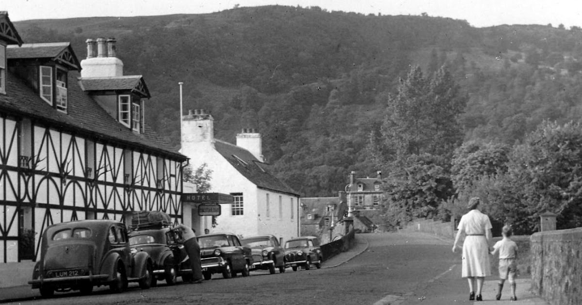 Tour Scotland Photographs Old Photograph Bridgend Callander Scotland