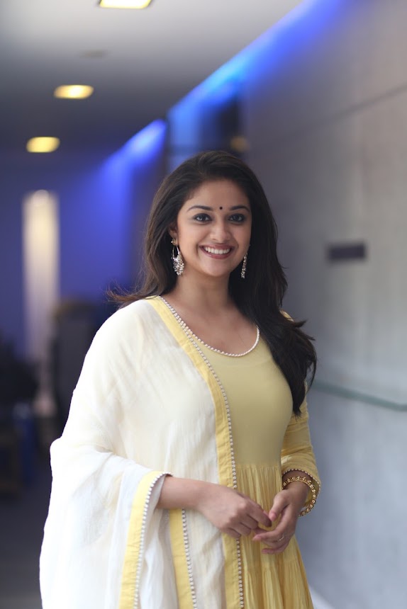 Keerthy Suresh at Nadigaiyar Thilagam press meet