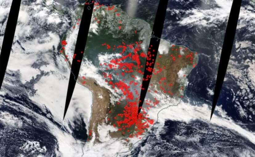 The Newest NASA Satellite Pictures Show How Severe Amazon Fires Have Become The Newest NASA Satellite Pictures Show How Severe Amazon Fires Have Become