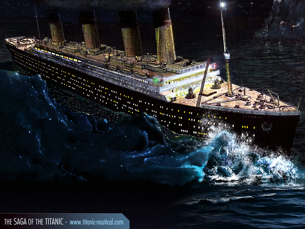 Titanic Ship Iceberg Greatness First Victim Life Is Beautiful