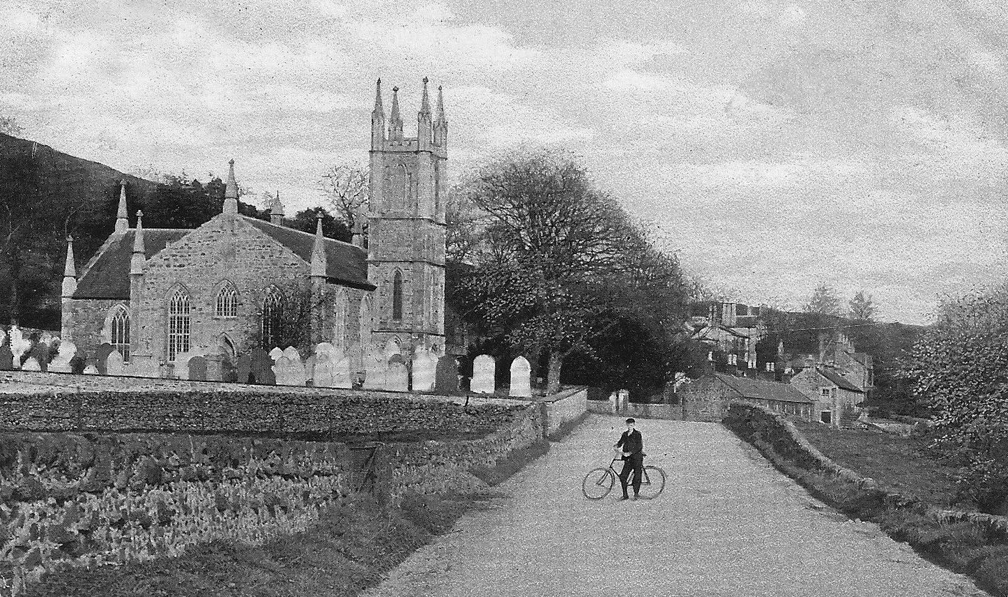 Tour Scotland Old Photograph Parish Church Glencairn Scotland