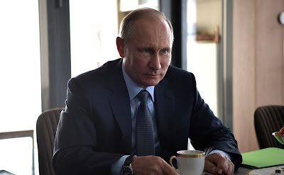 Vladimir Putin at the meeting with Vadim Semenov, Irkutsk Region.