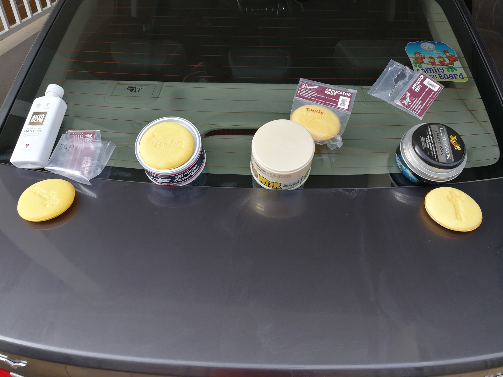 Car Porch Detailer Synthetic Waxes Durability Test Autoglym Extra