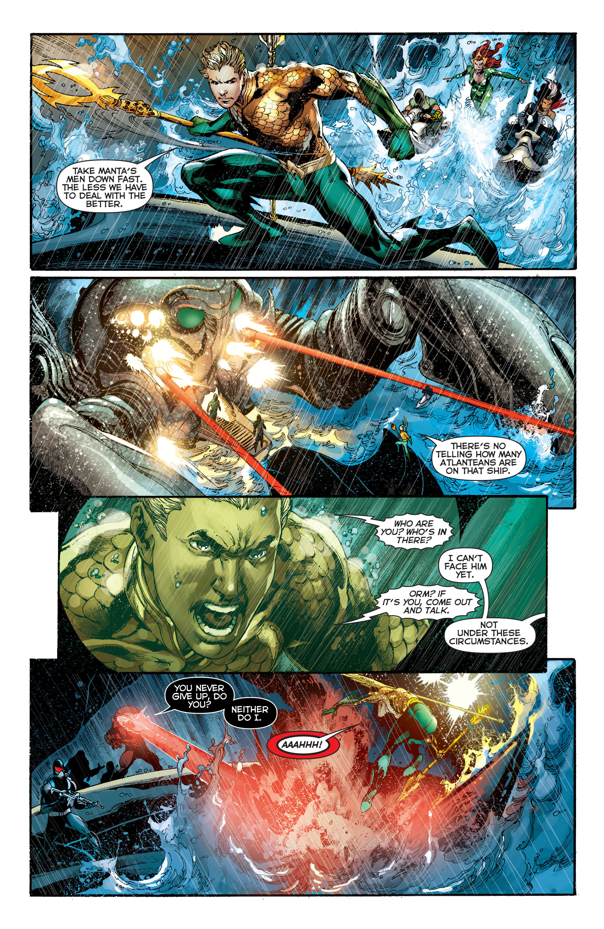 Read online Aquaman (2011) comic -  Issue #13 - 12