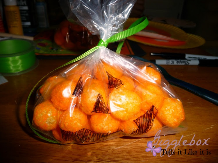 Pumpkin Cheese Balls Treat Bags Gigglebox Tells it Like it is