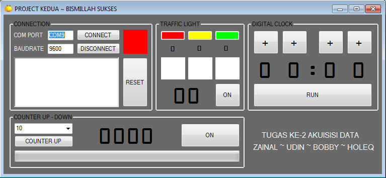 Komunikasi serial arduino software