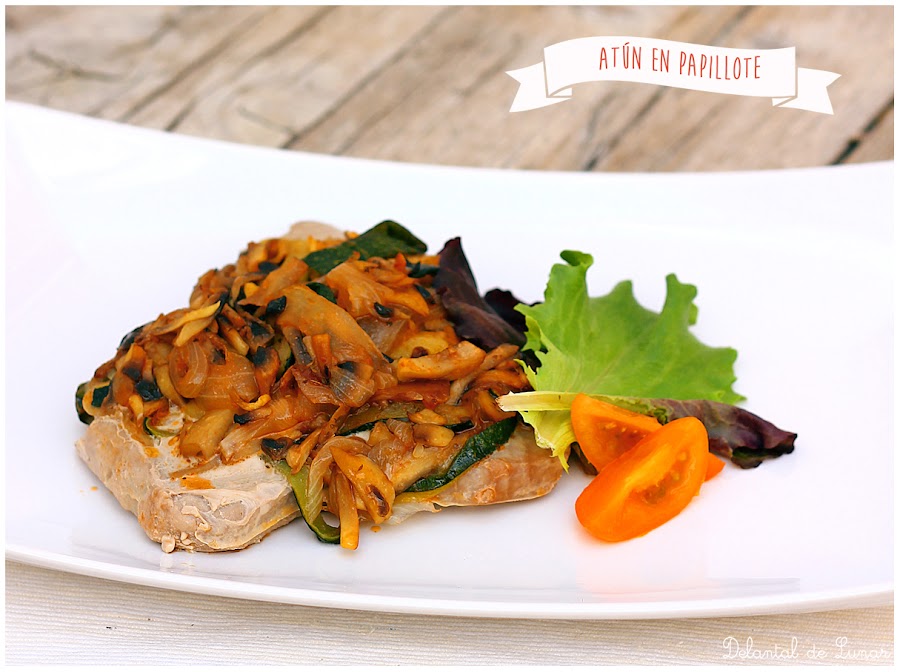 Foto: Receta de atún en Papillote
