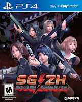 School Girl Zombie Hunter Game Cover PS4