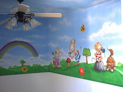 MURALES EN RECAMARA INFANTIL