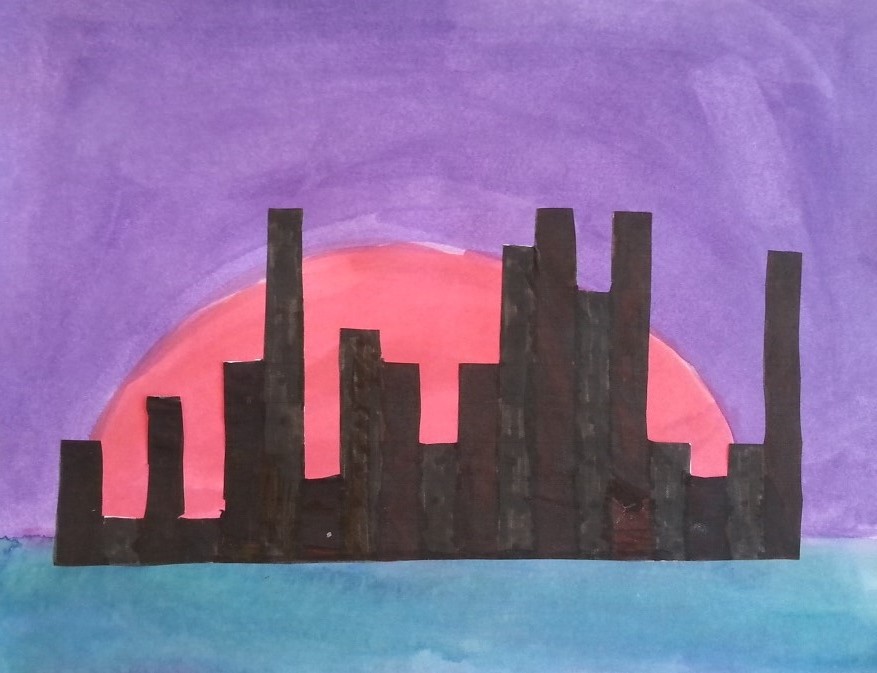 a faithful attempt Pi (π) City Skyline