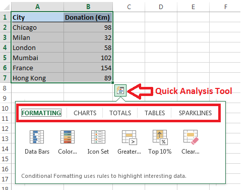mac excel quick analysis mac excel quick analysis