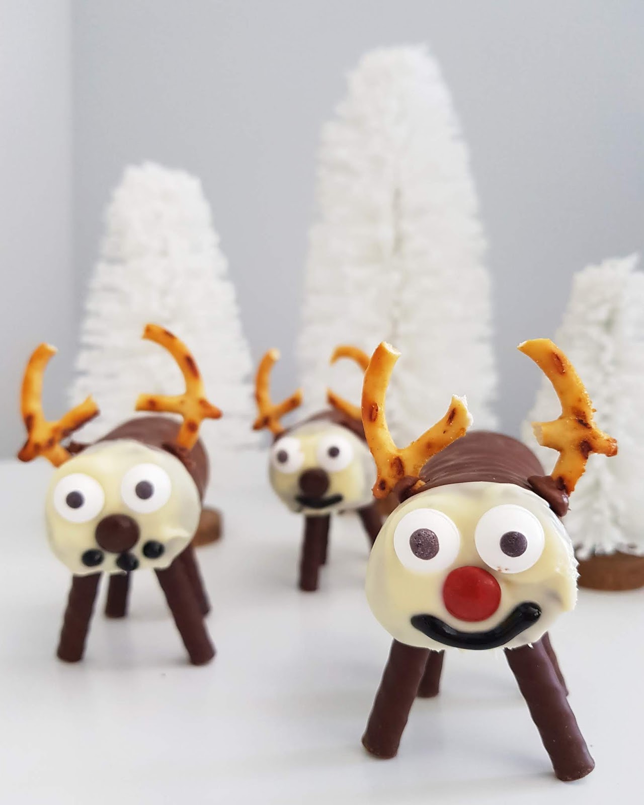 Reindeer Mini Chocolate Rolls