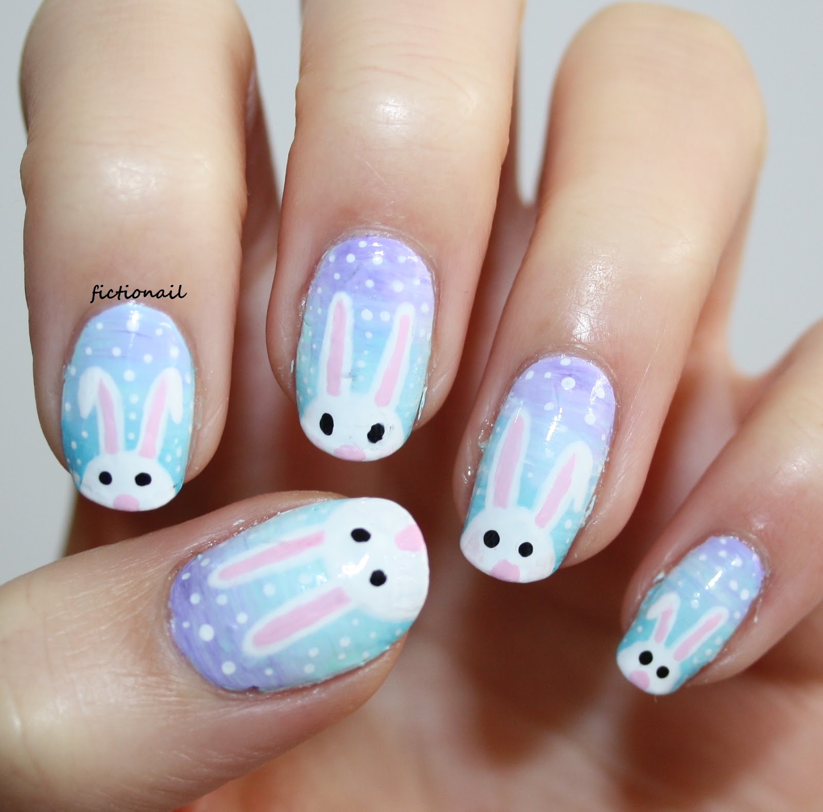 30+ easter bunny nails cute Designs for Your Easter Celebration