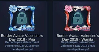 Cara Mendapatkan Border di Event Valentine's Day Mobile Legends