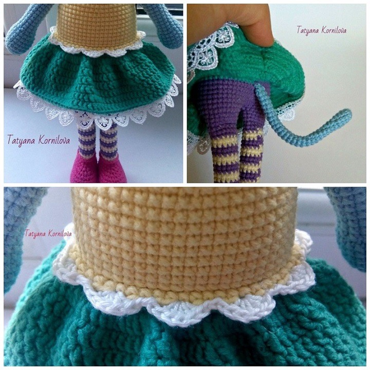 Мастер-класс кошка амигуруми