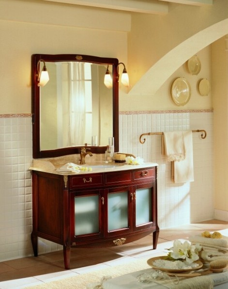 Gabinetes de Baño de Madera | Diseños de Baños